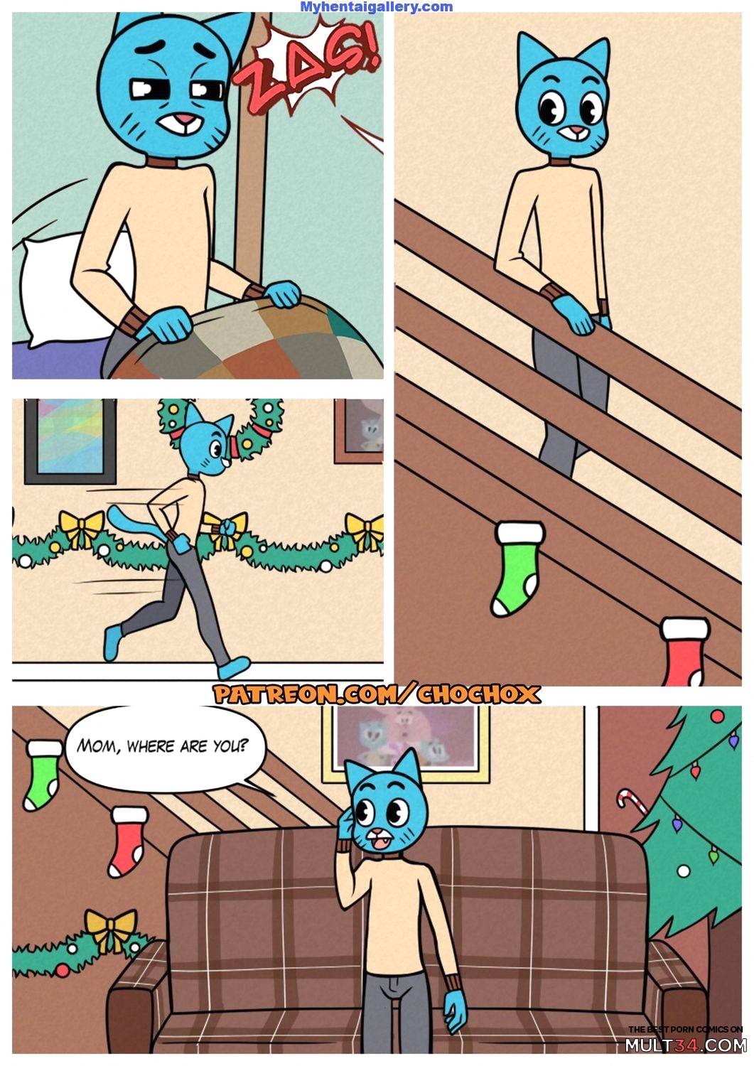 The Amazing Gumball Christmas page 6