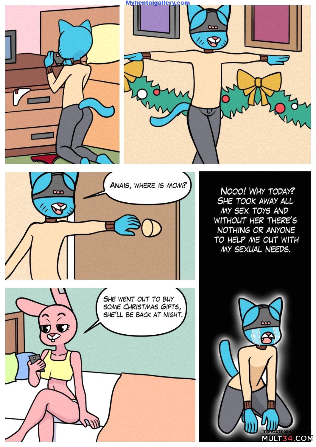 The Amazing Gumball Christmas page 7