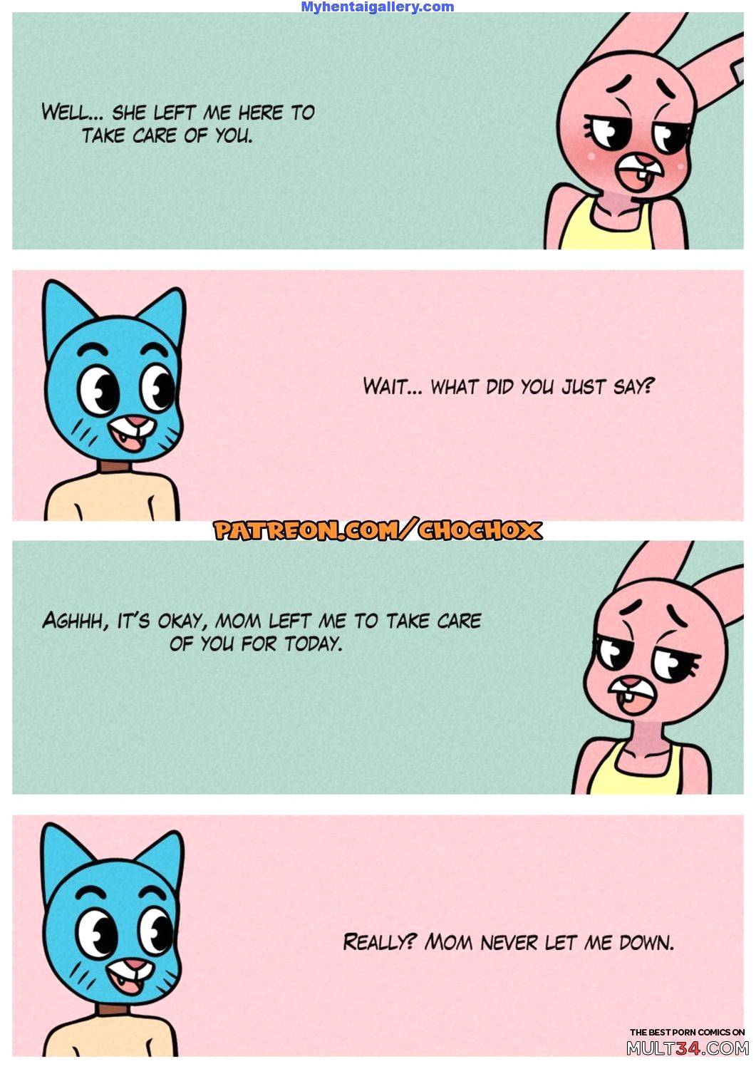 The Amazing Gumball Christmas page 8