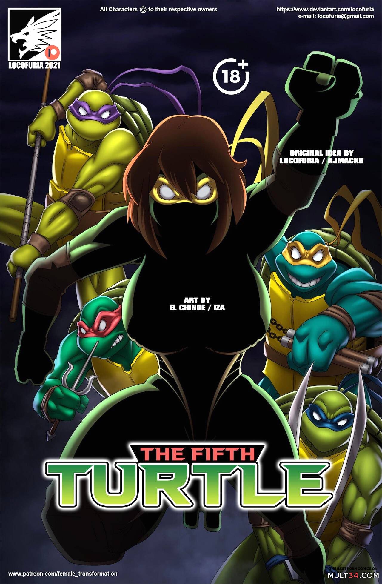 Tmnt porn comic