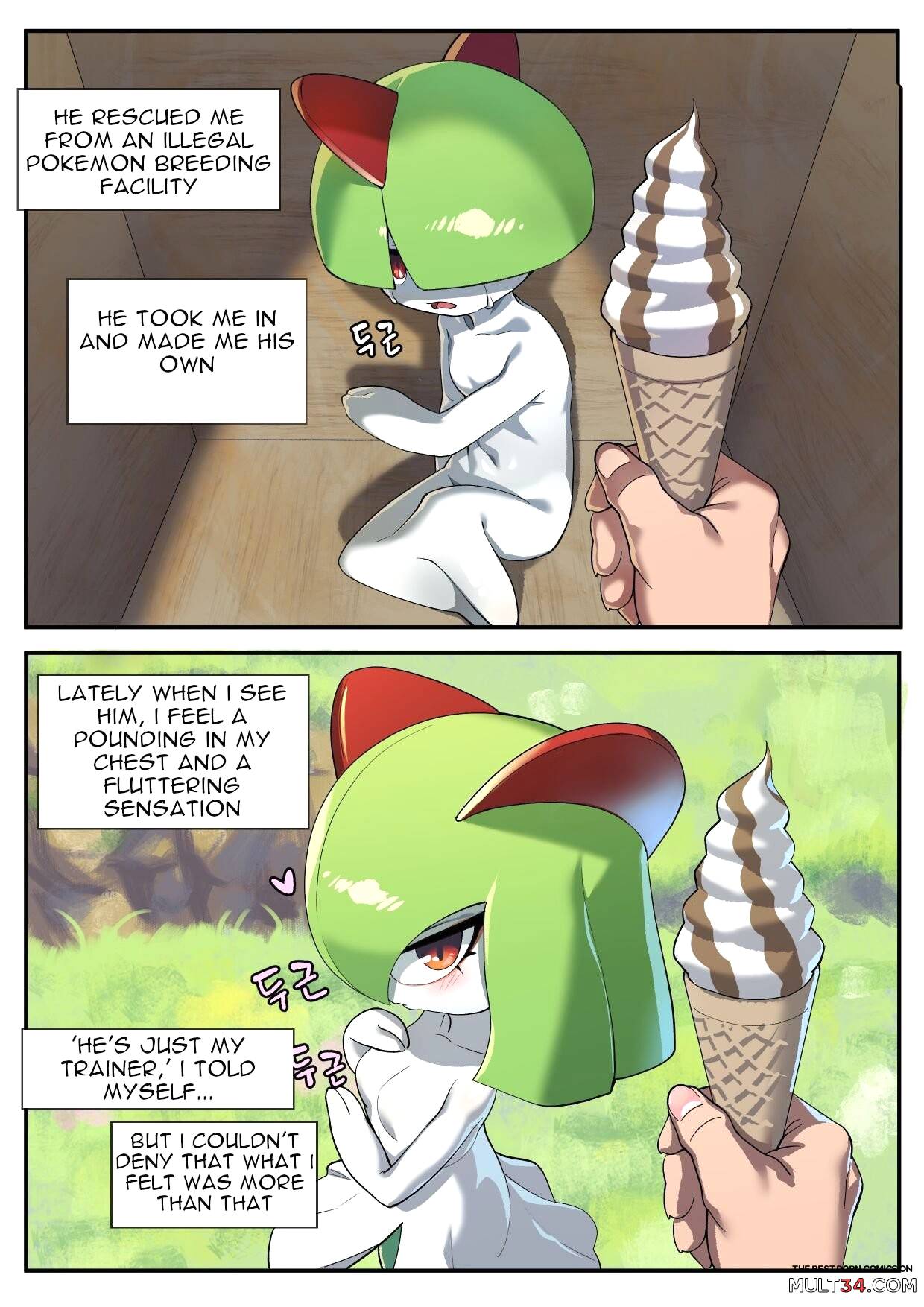 The Gardevoir Who Loved Her Trainer Too Much page 1