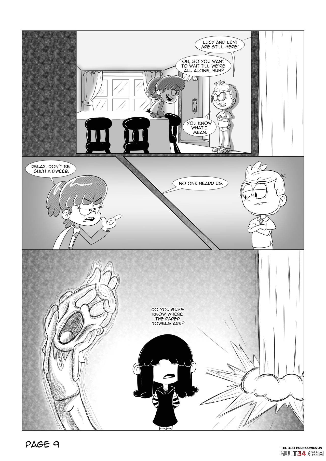 The loud house comic, chapter 3 page 10