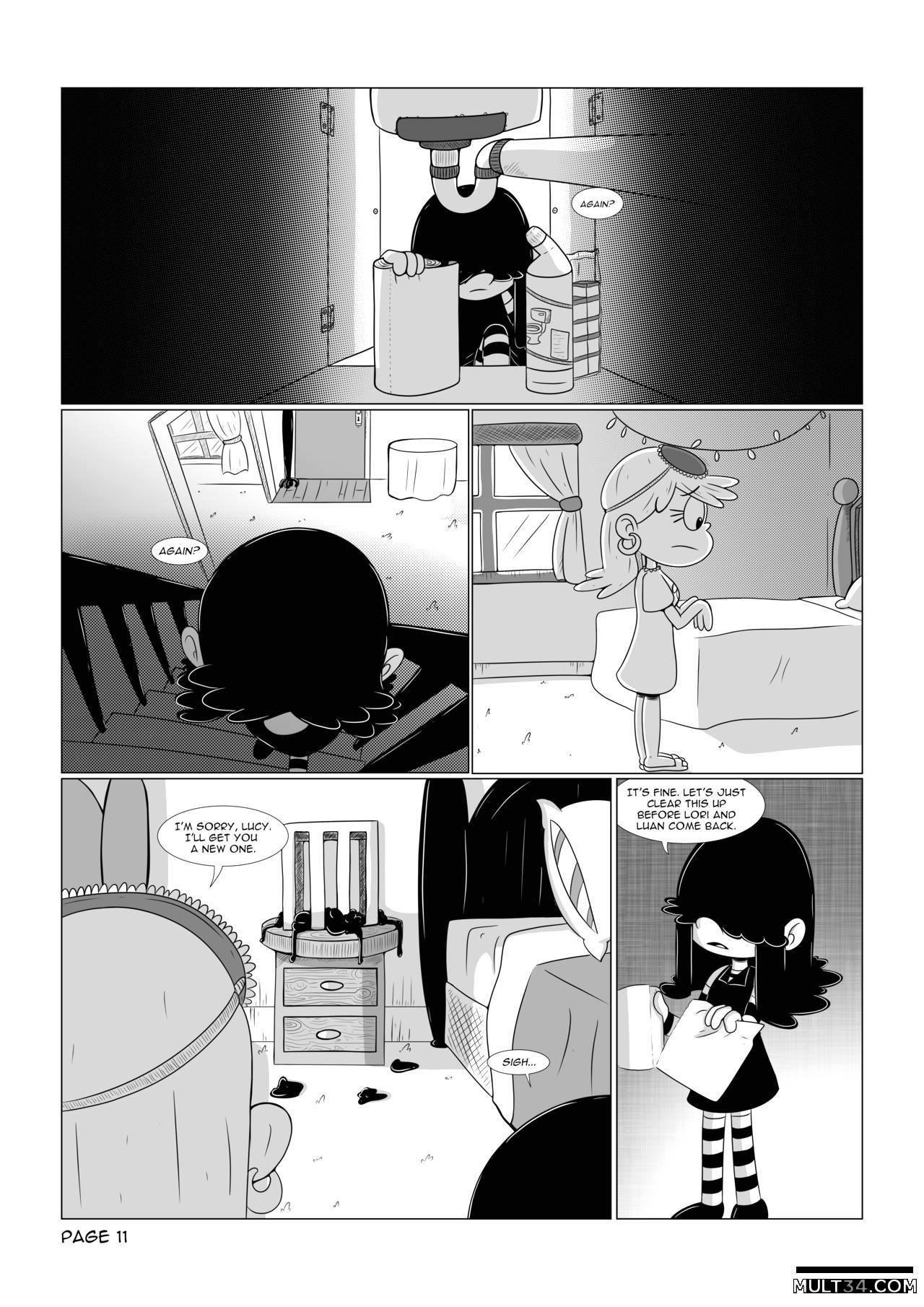 The loud house comic, chapter 3 page 12