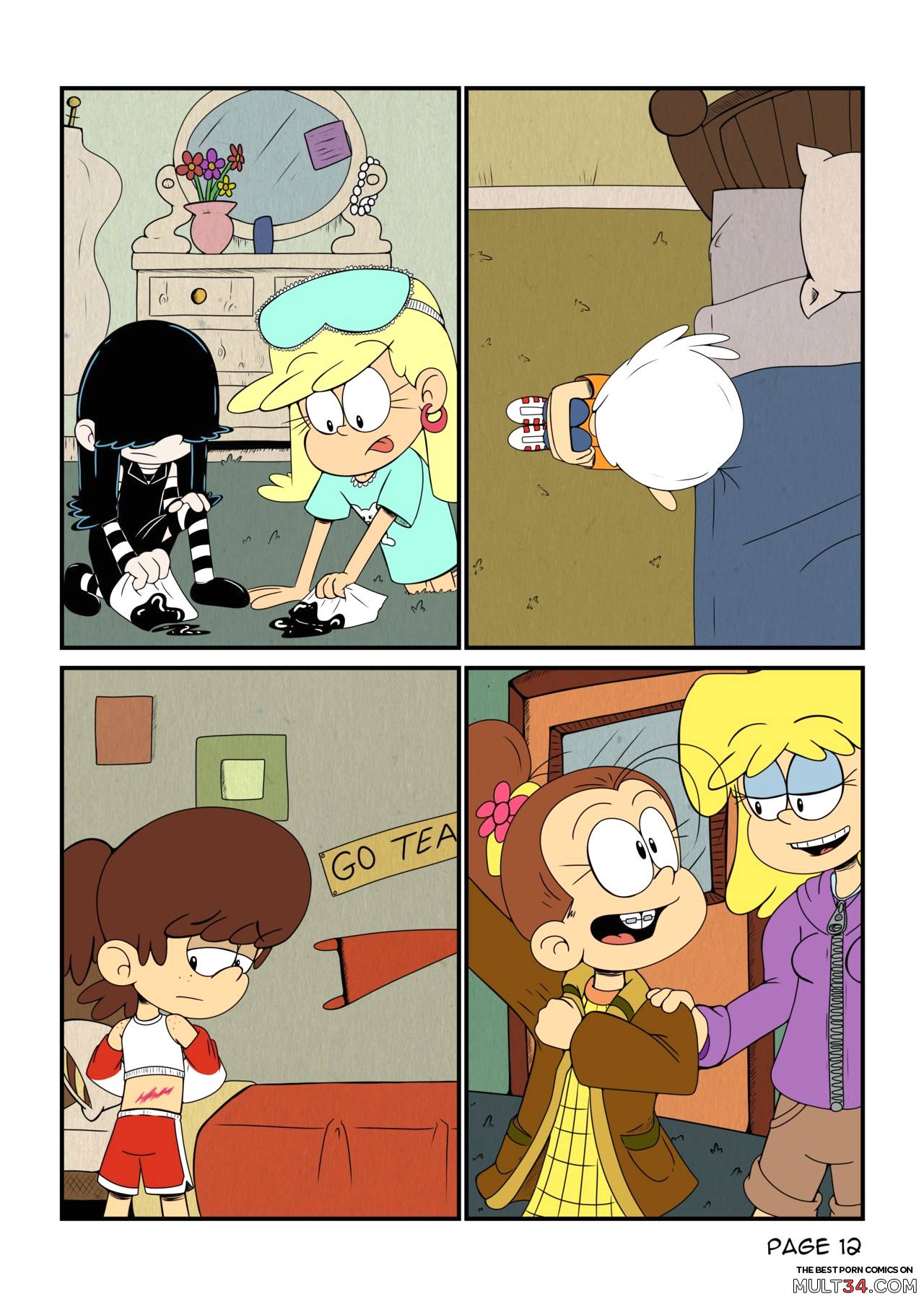 The loud house comic, chapter 3 page 13