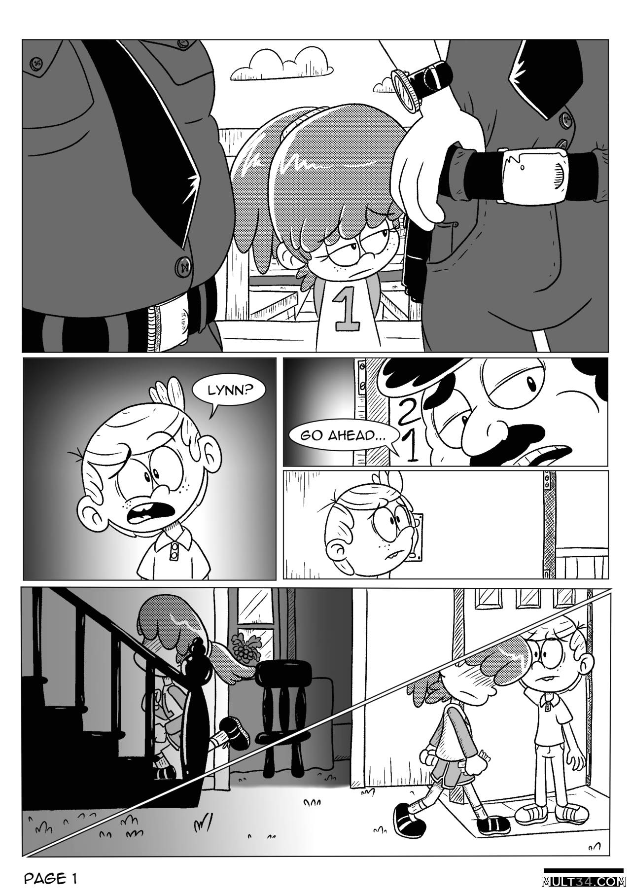 The loud house comic, chapter 3 page 2