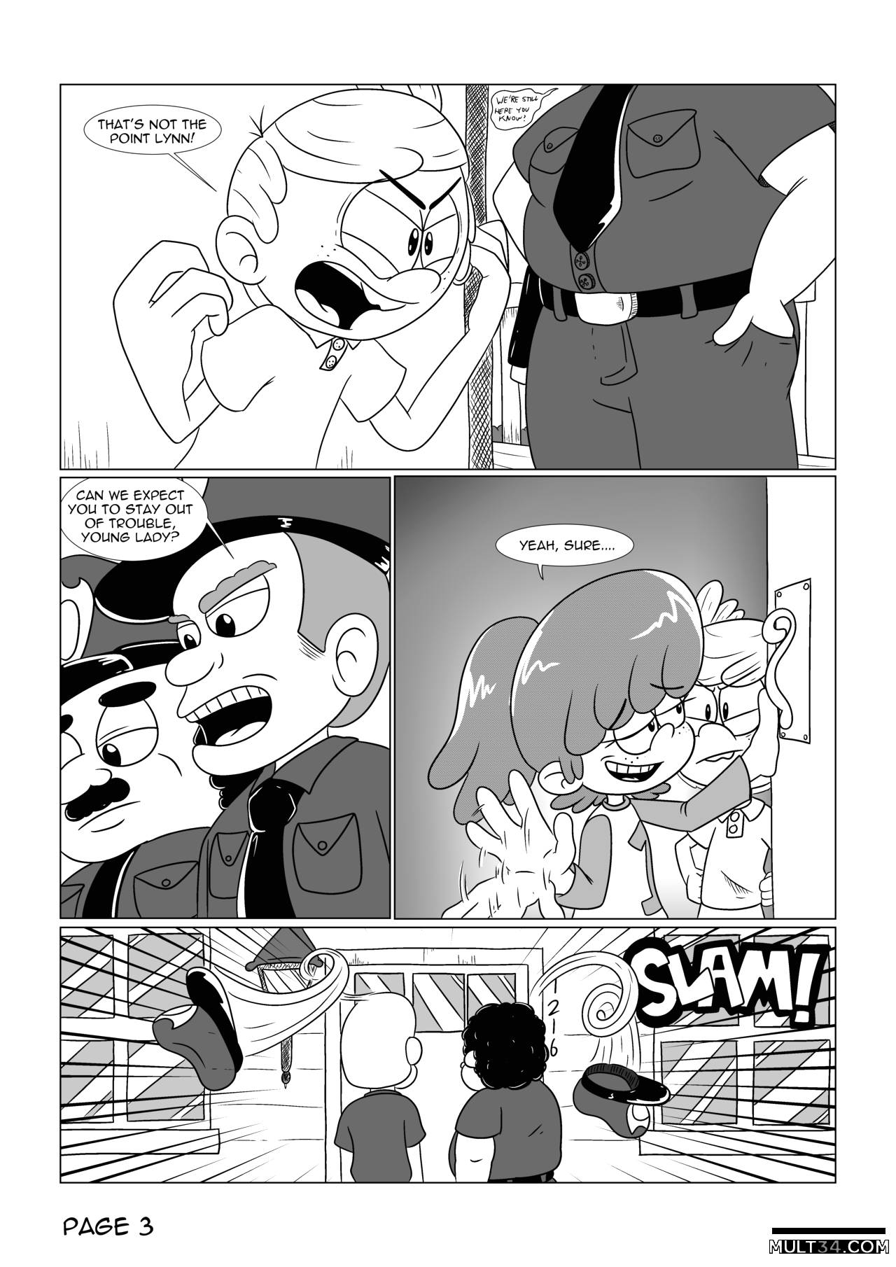 The loud house comic, chapter 3 page 4