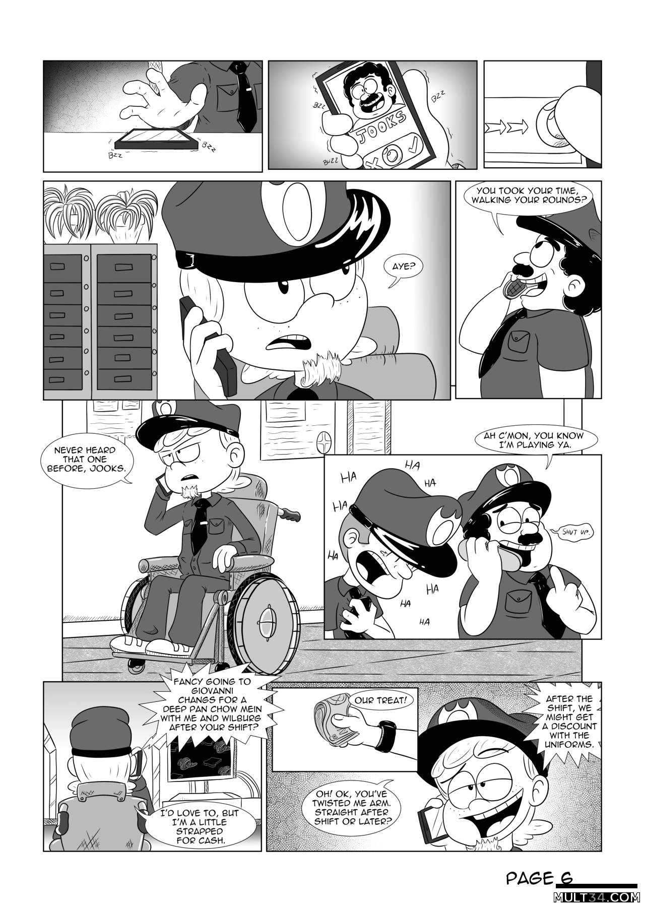 The loud house comic, chapter 3 page 7