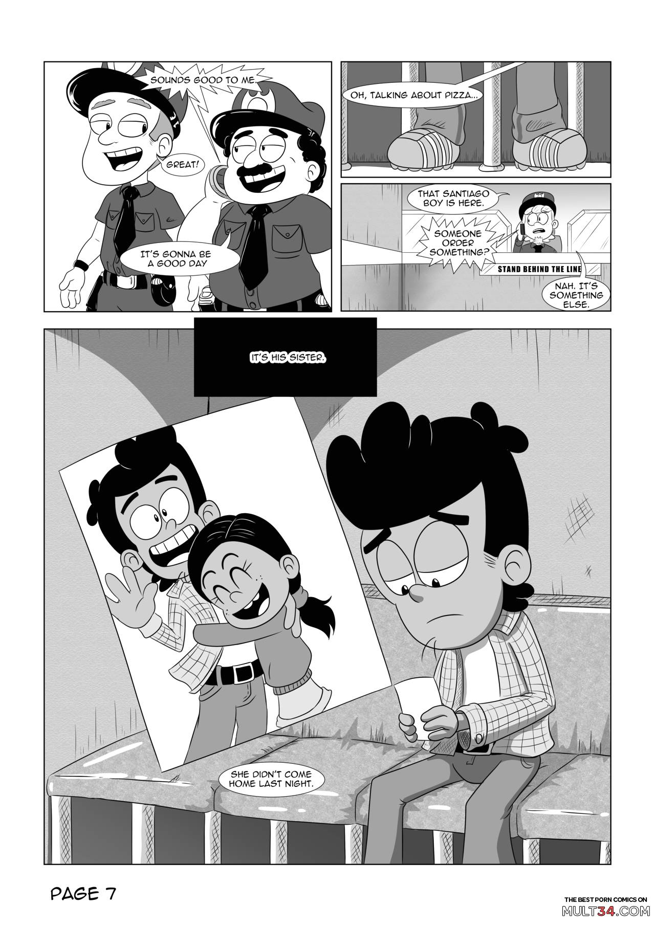 The loud house comic, chapter 3 page 8