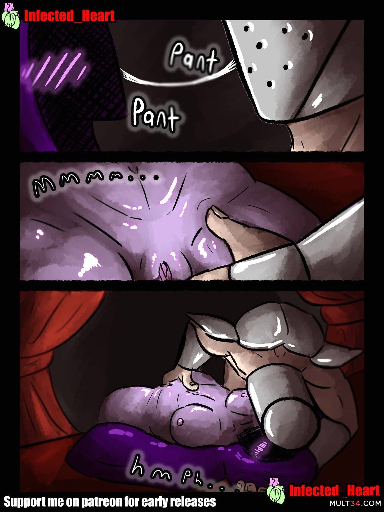 The Lust Paladin - The Haunted Castle page 21