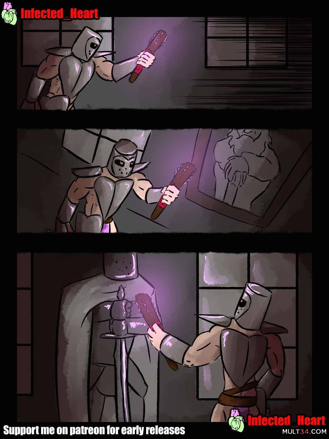 The Lust Paladin - The Haunted Castle page 8