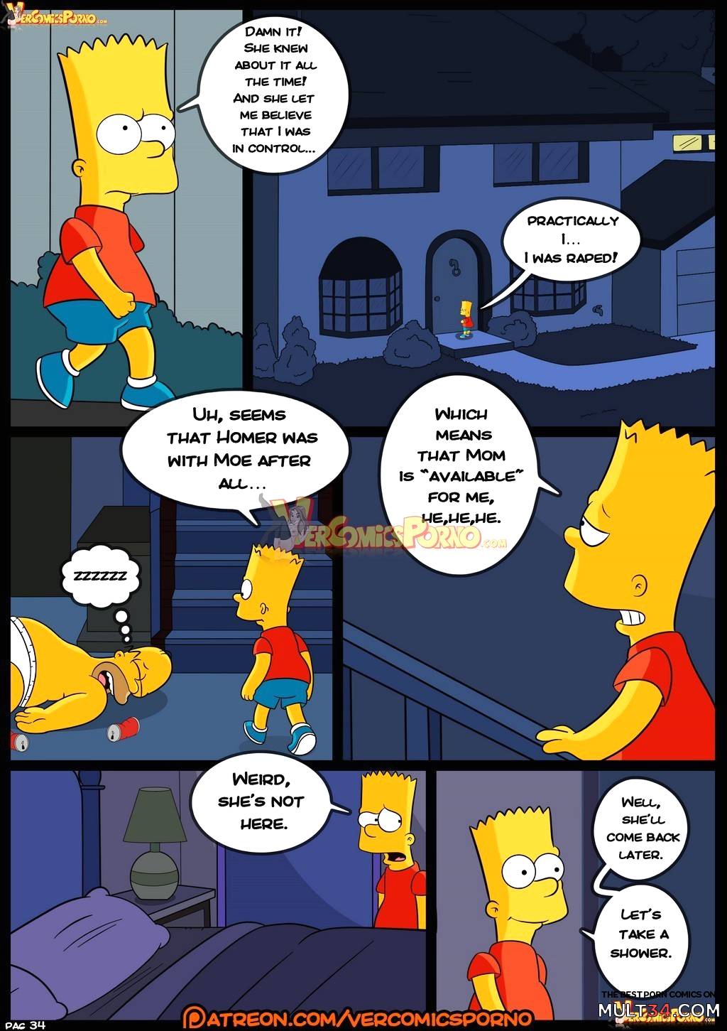 The Simpsons Old habits 8 page 35