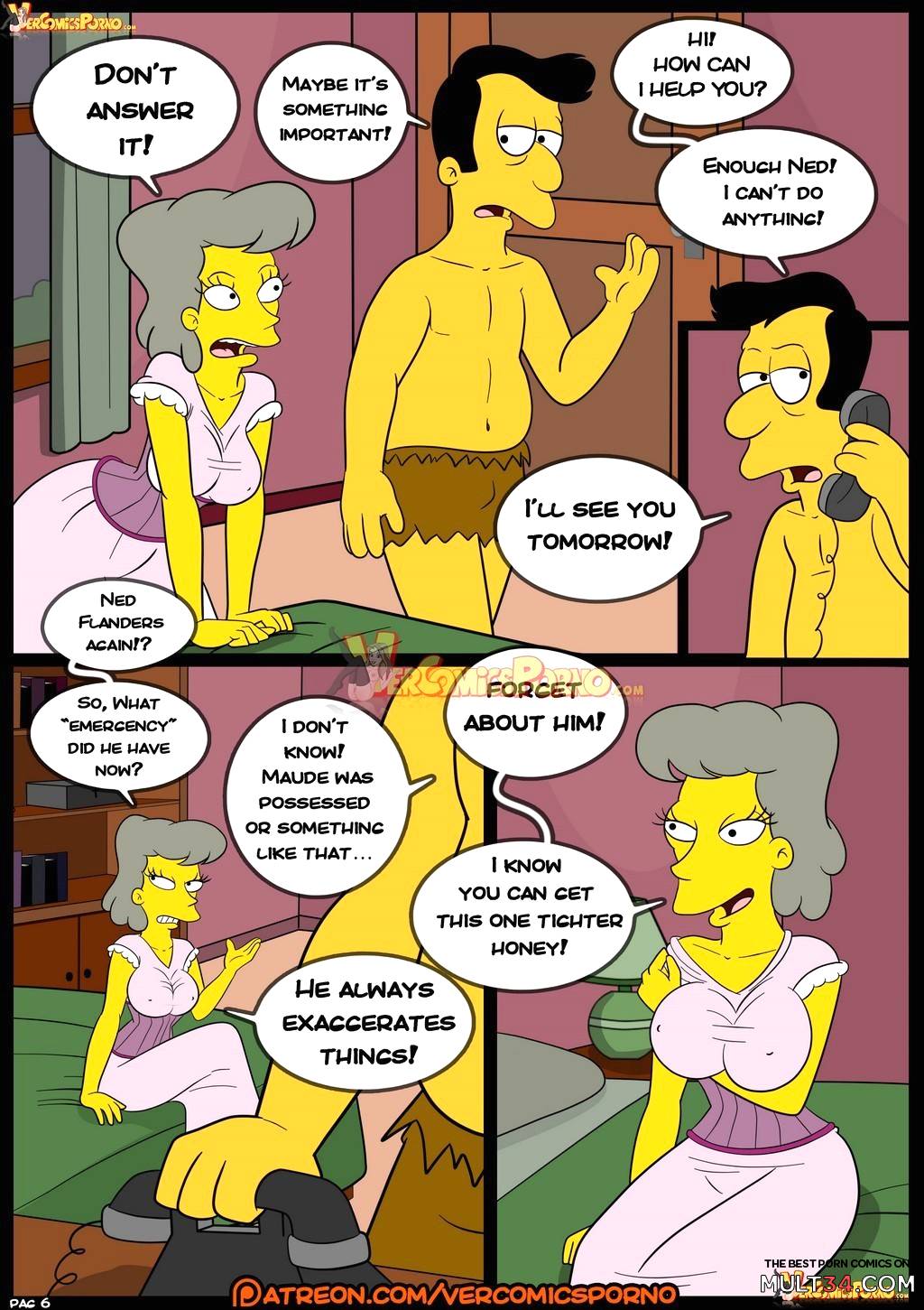 The Simpsons Old habits 8 page 7