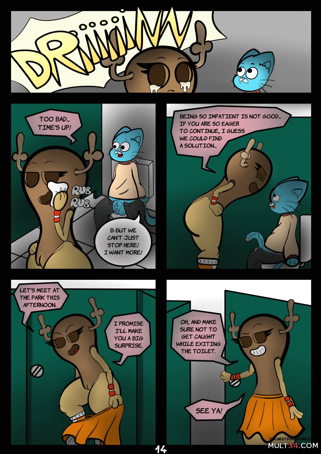 The Tainted World Of Gumball 1 page 15