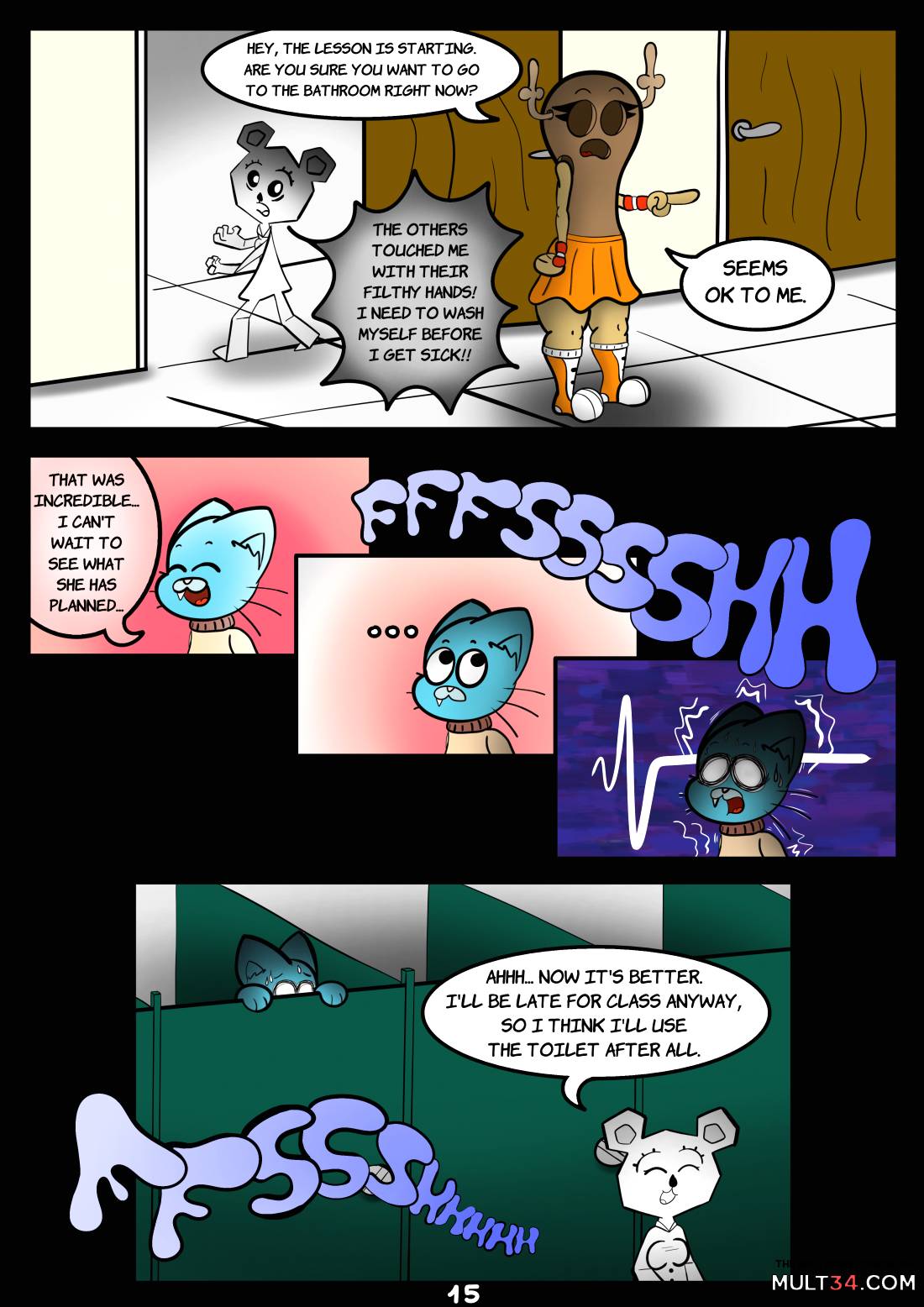 The Tainted World Of Gumball 1 page 16