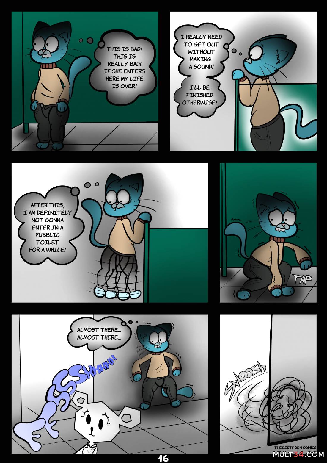 The Tainted World Of Gumball 1 page 17