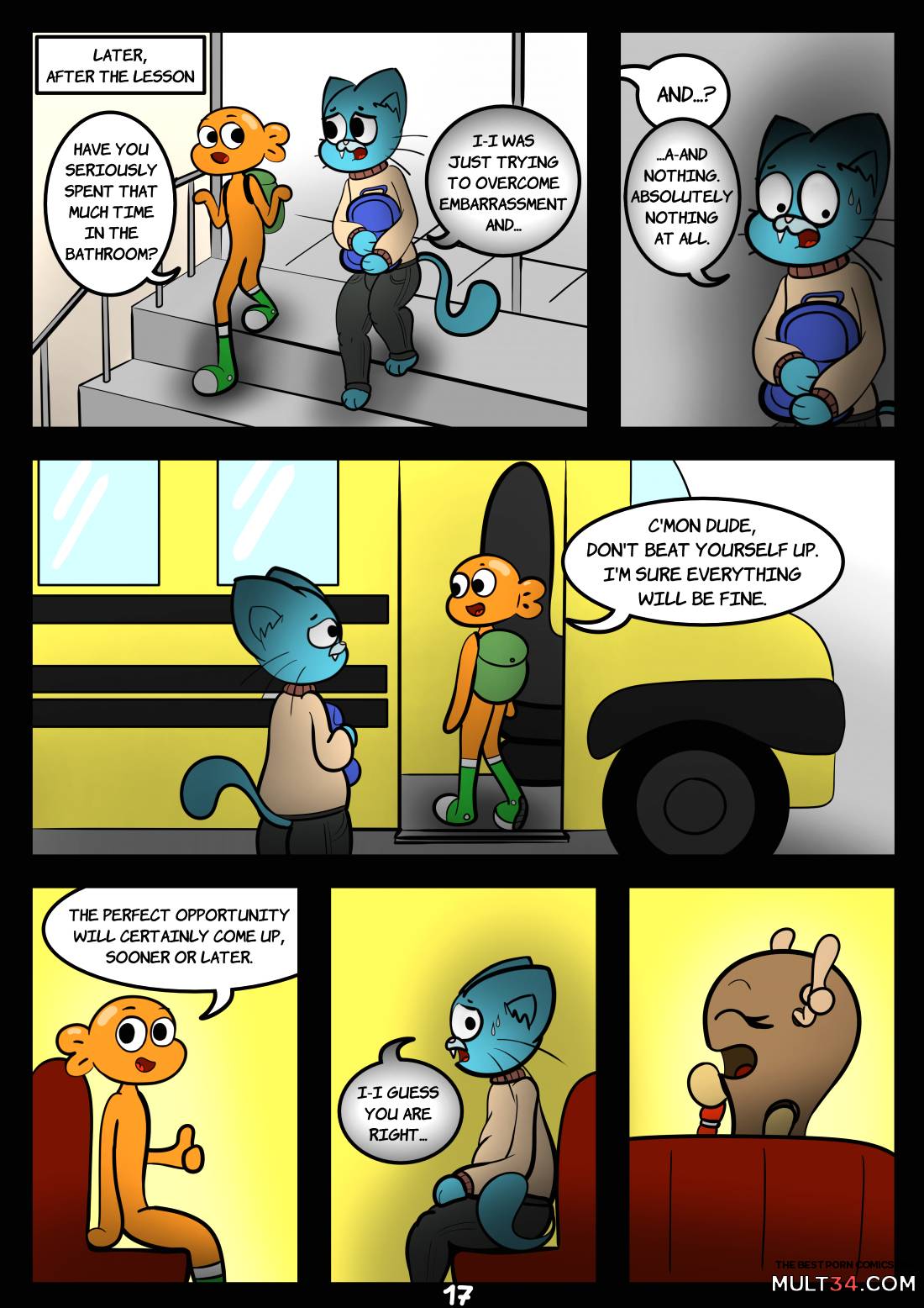The Tainted World Of Gumball 1 page 18