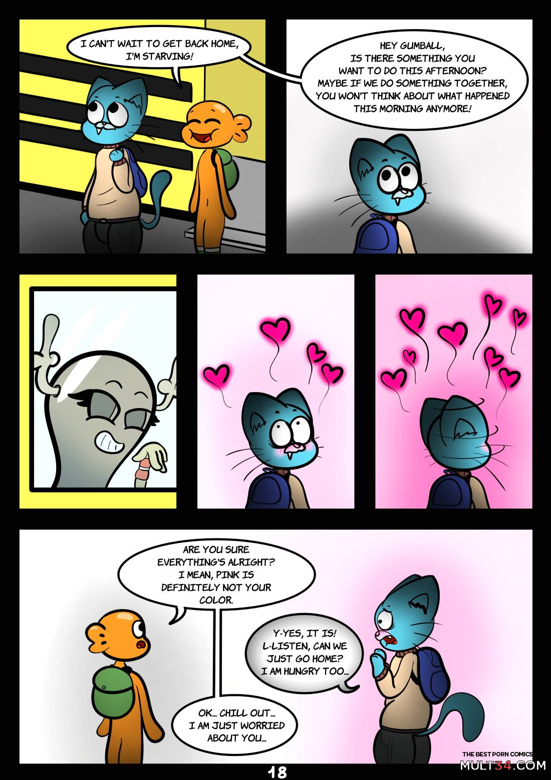 The Tainted World Of Gumball 1 page 19