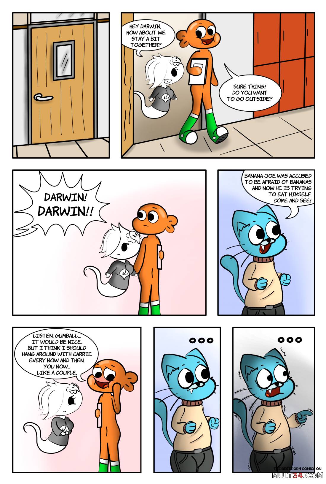The Tainted World Of Gumball 1 page 2