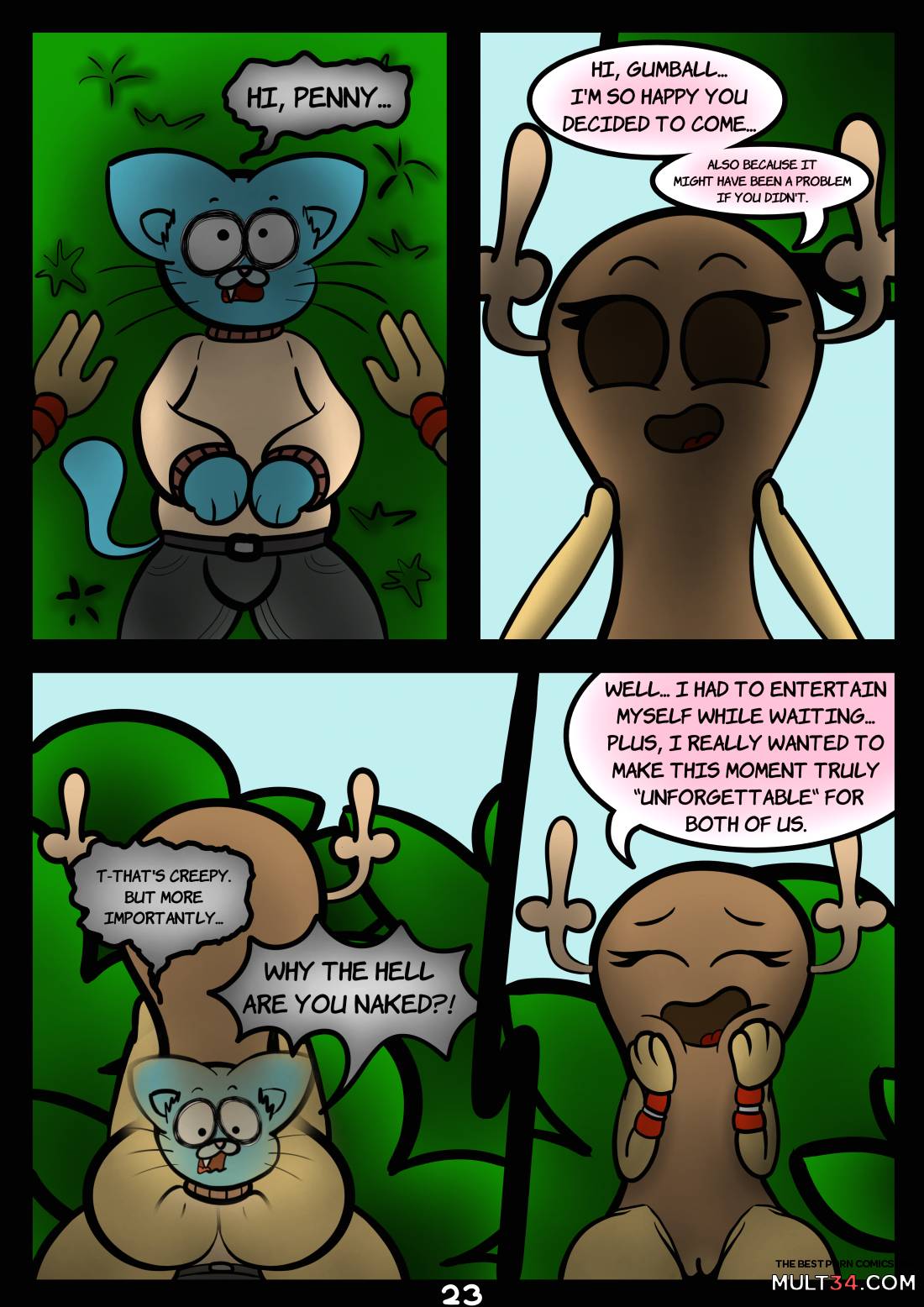 The Tainted World Of Gumball 1 page 24