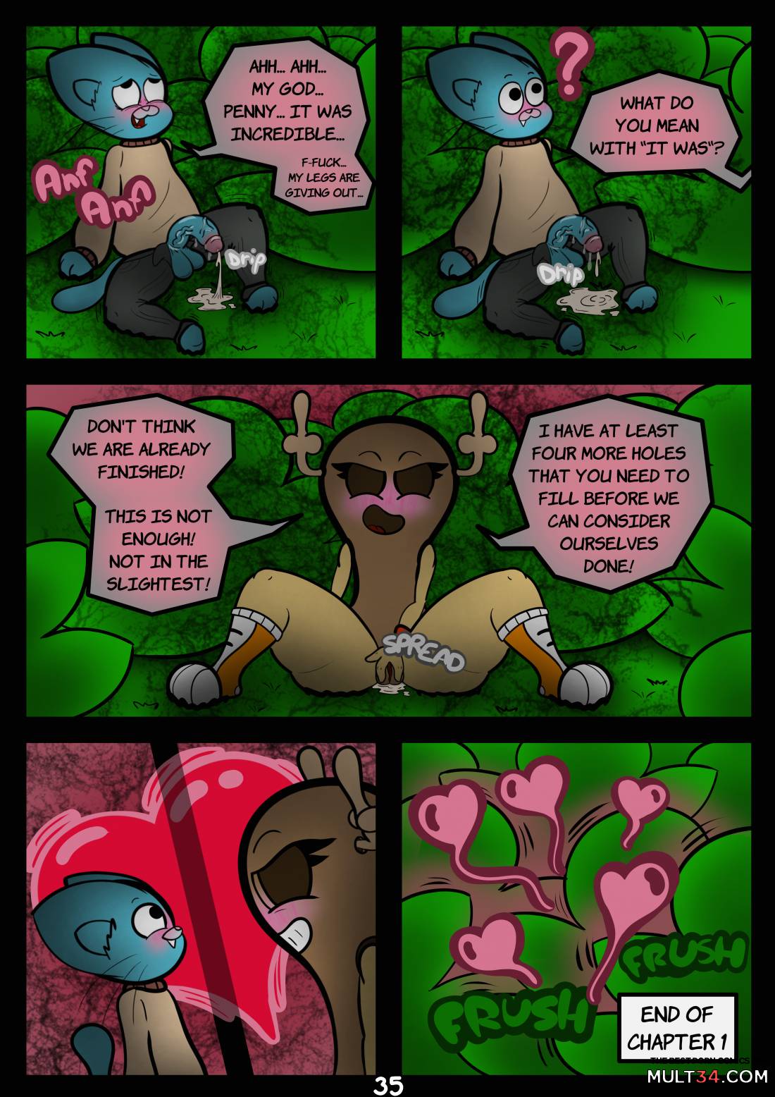 The Tainted World Of Gumball 1 page 32