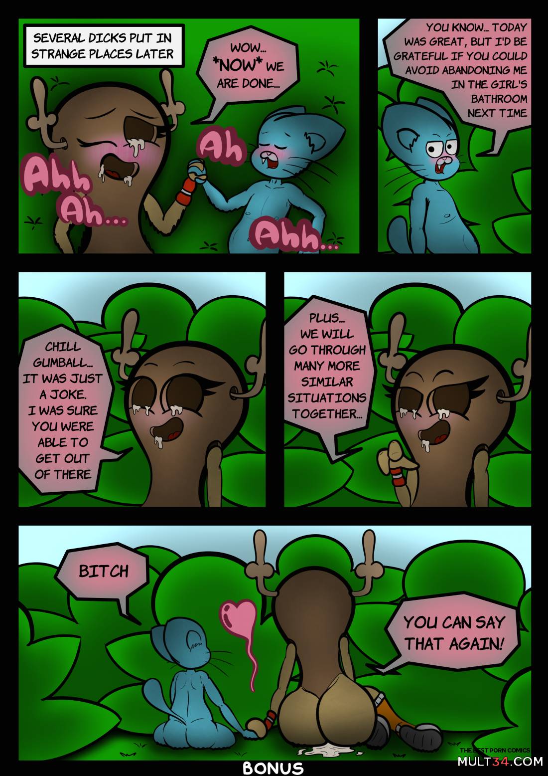 The Tainted World Of Gumball 1 page 33