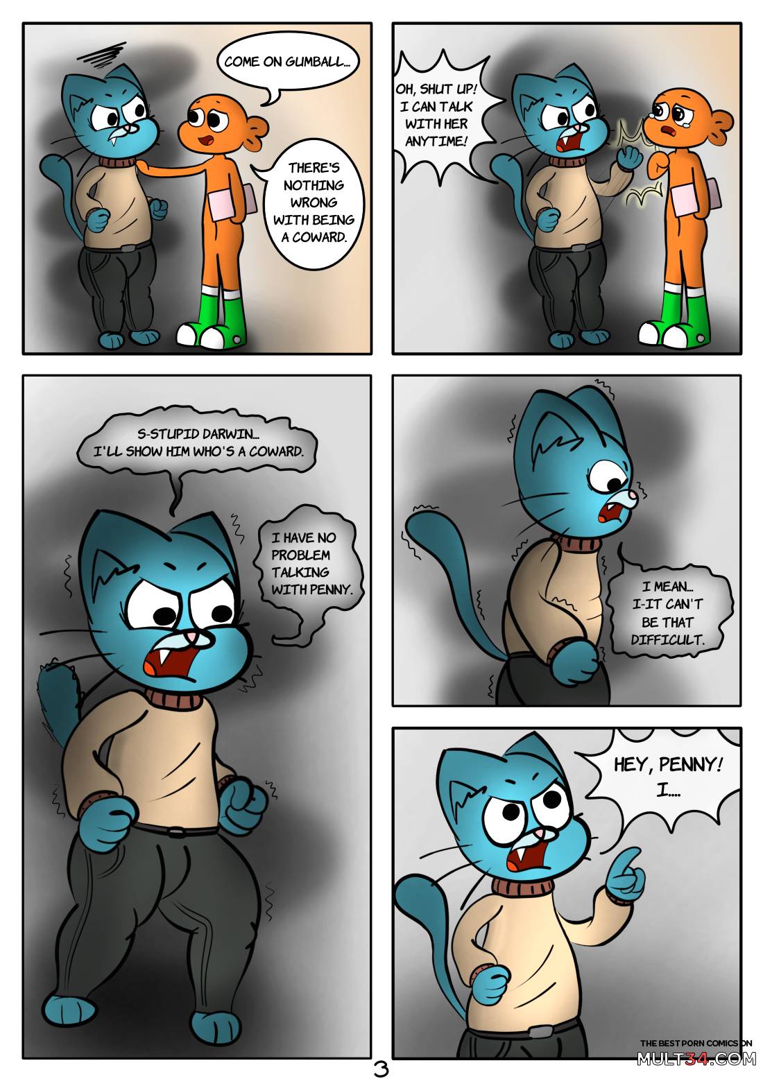 The Tainted World Of Gumball 1 page 4