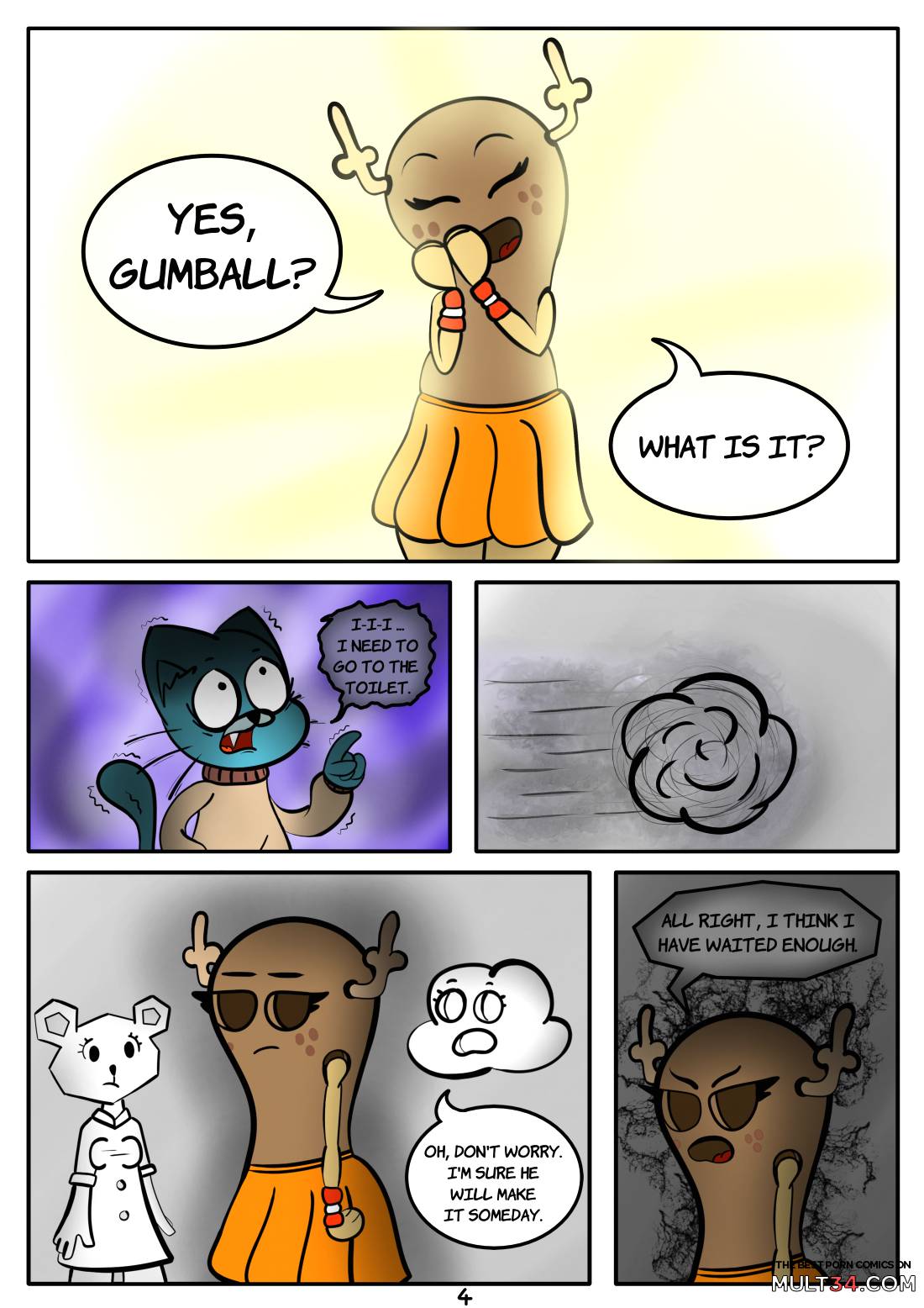The Tainted World Of Gumball 1 page 5
