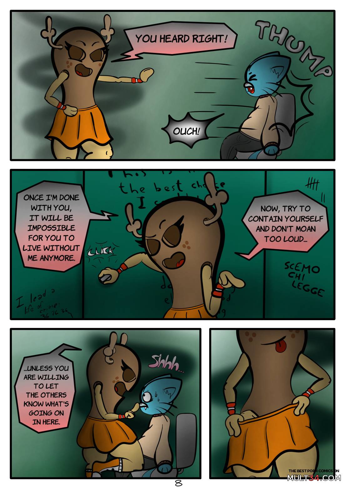 The Tainted World Of Gumball 1 page 9