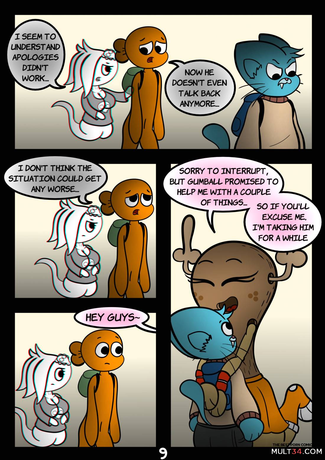 The Tainted World Of Gumball 2 page 10