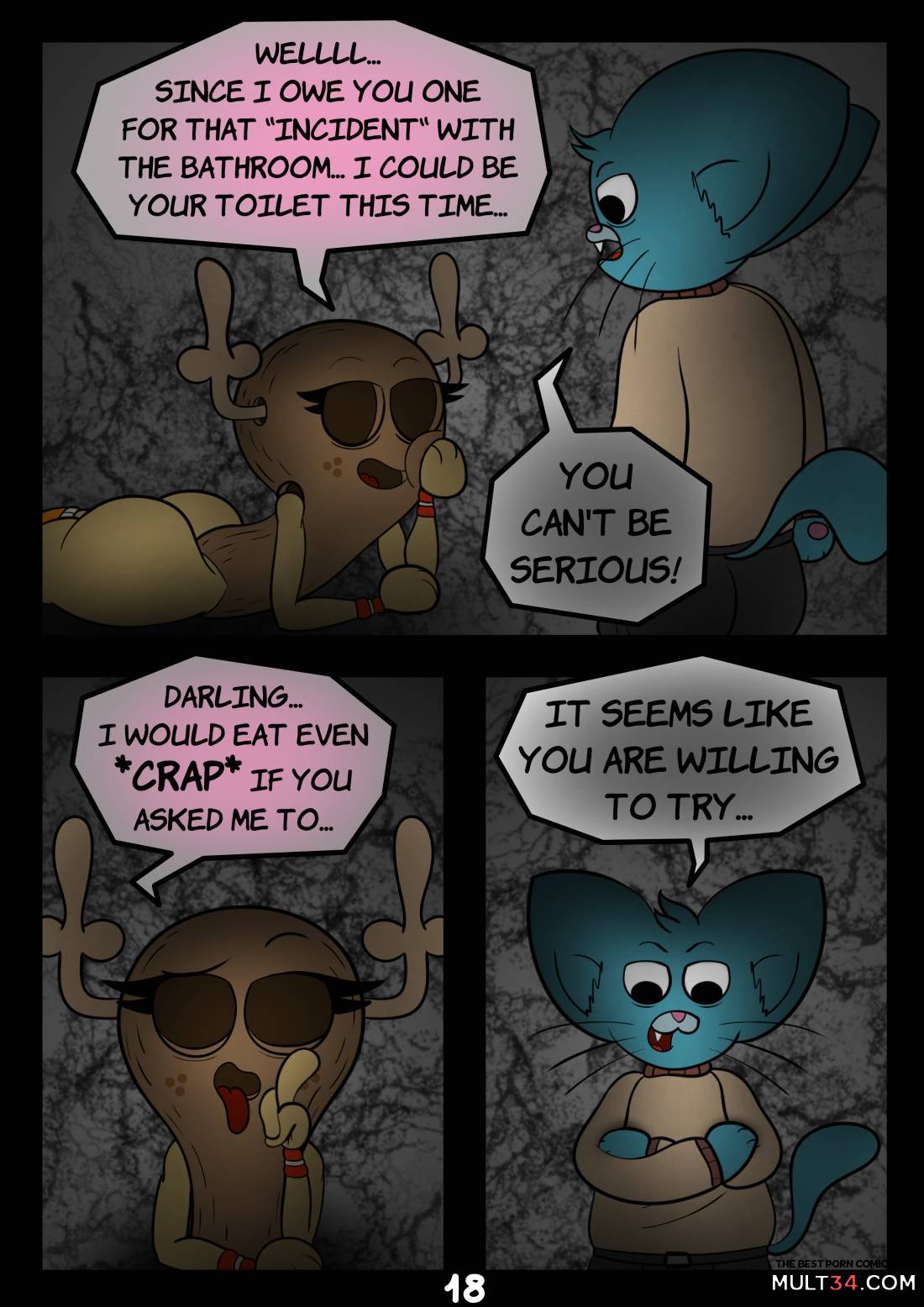 The Tainted World Of Gumball 2 page 19