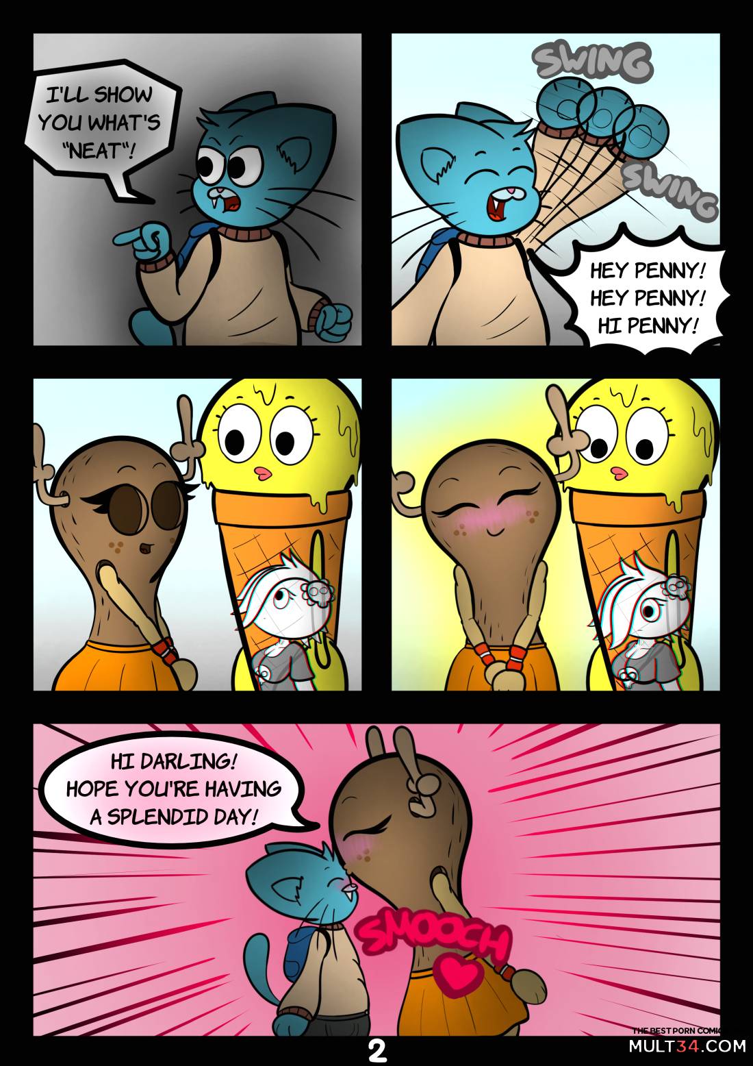 The Tainted World Of Gumball 2 page 3
