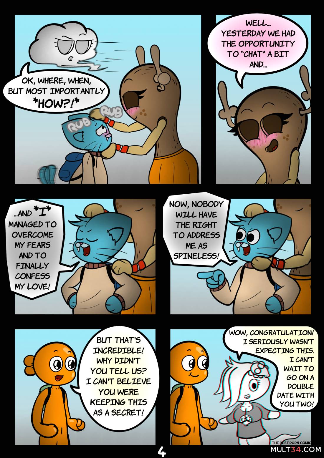 The Tainted World Of Gumball 2 page 5