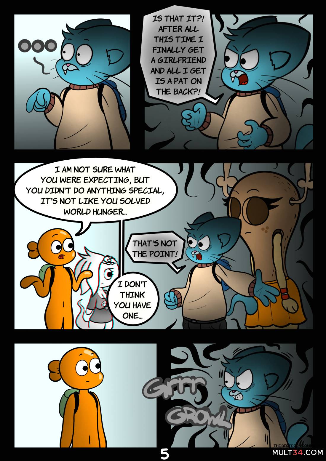 The Tainted World Of Gumball 2 page 6