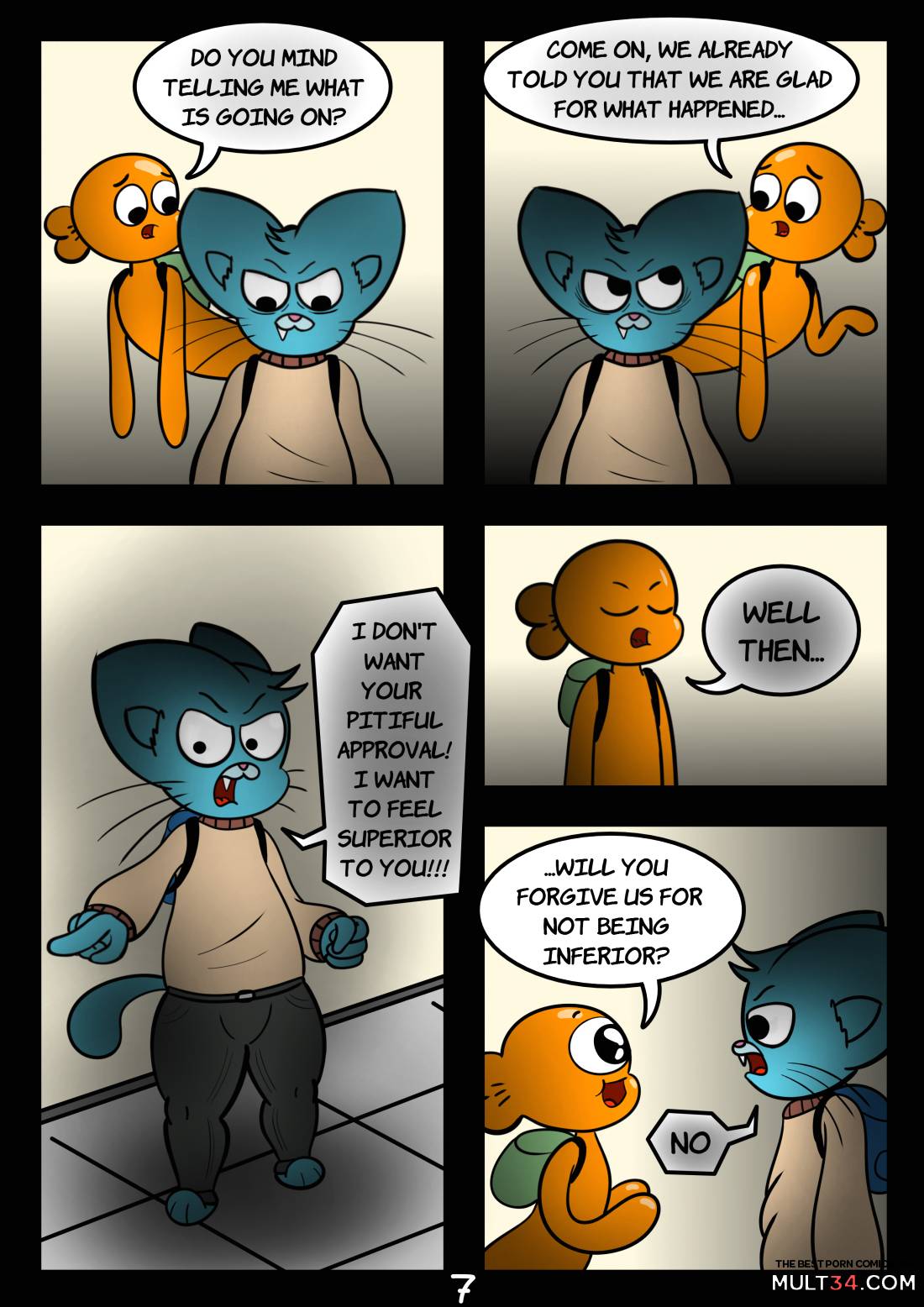 The Tainted World Of Gumball 2 page 8
