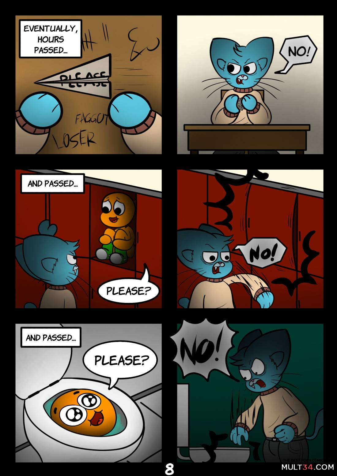 The Tainted World Of Gumball 2 page 9