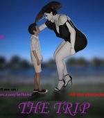 The Trip - Alcina Dimitrescu x Young man page 1