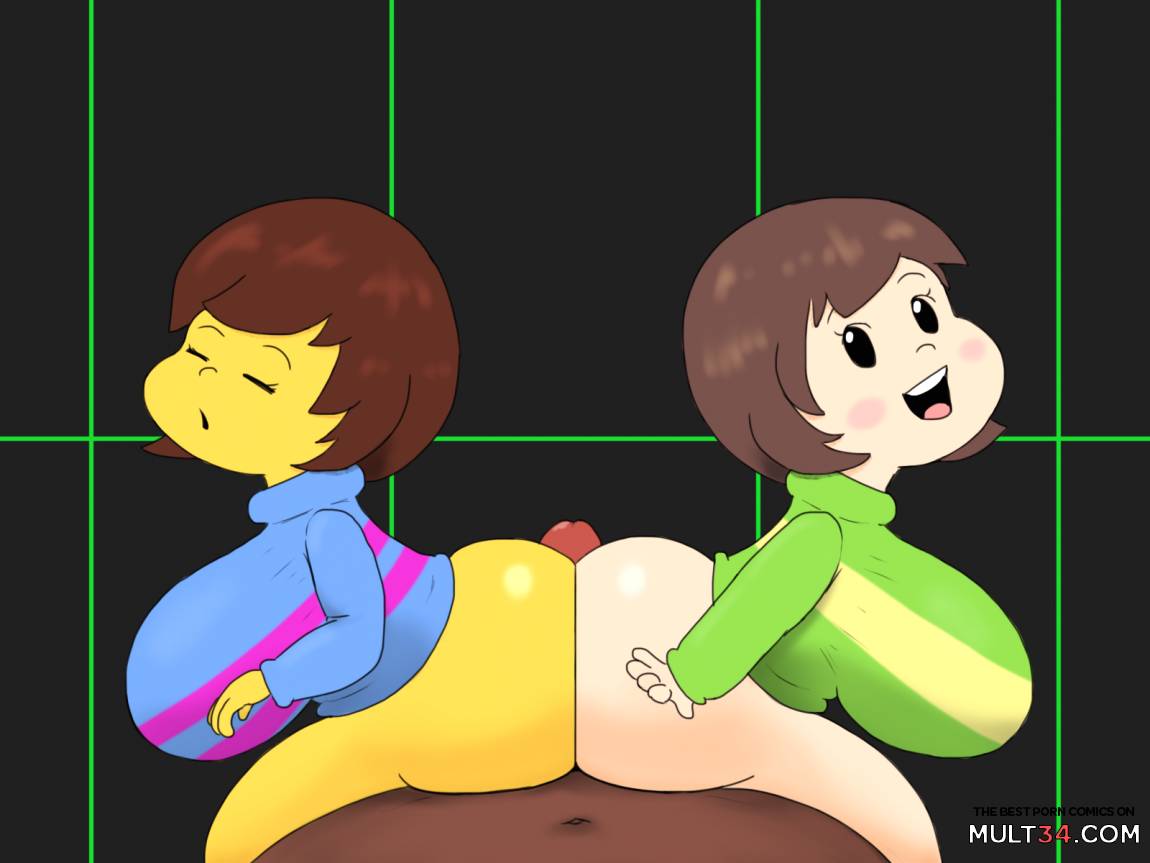 Thicc Frisk and Shortstack Chara page 7