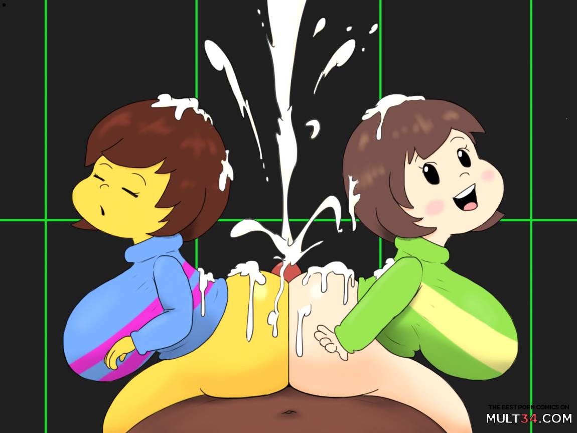 Thicc Frisk and Shortstack Chara page 8