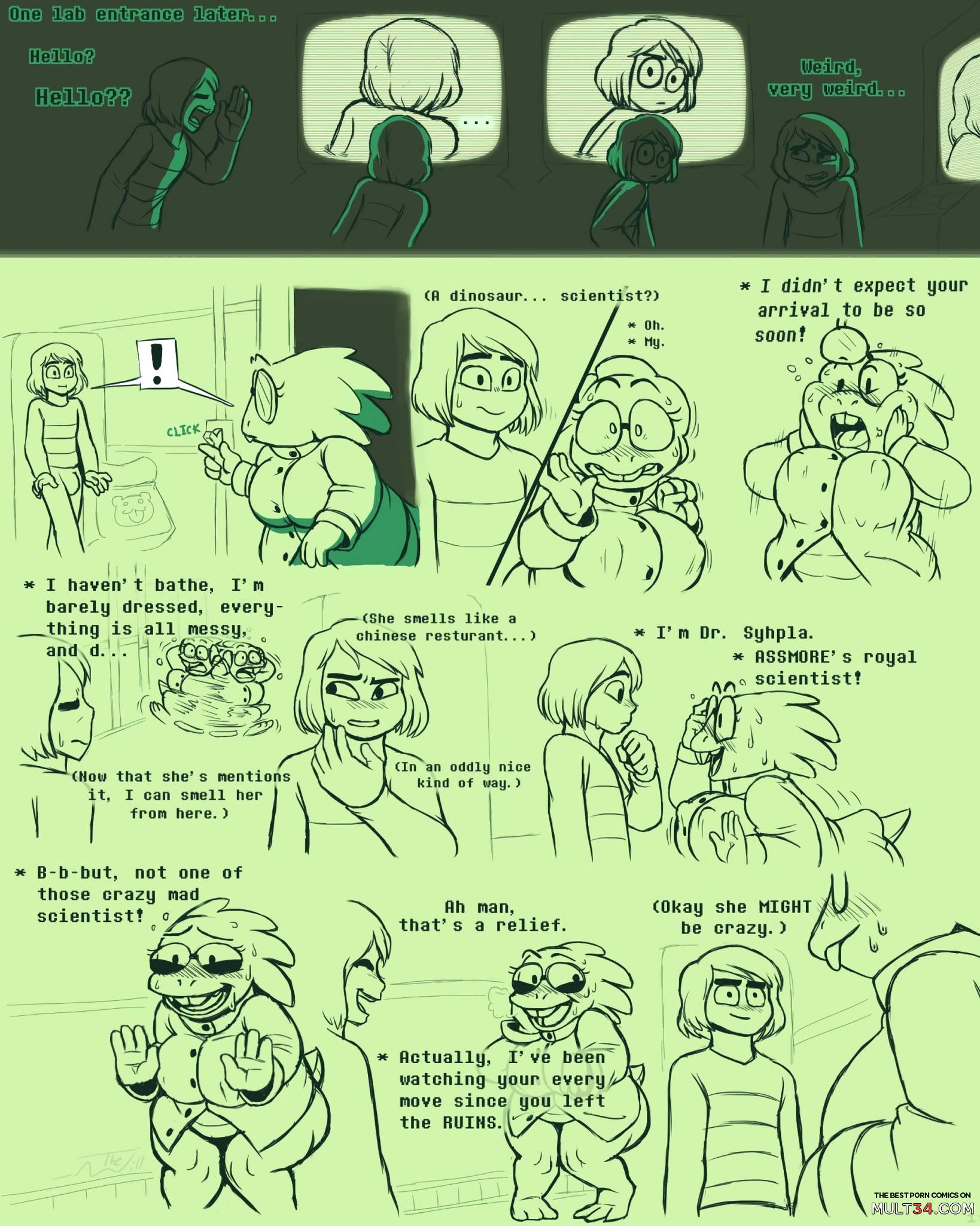 Under(her)tail Monster-GirlEdition 4 page 2