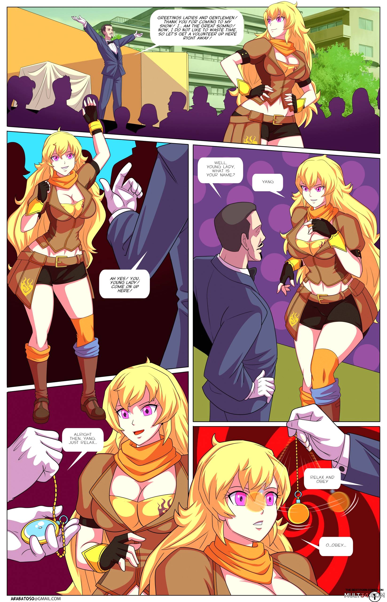1646px x 2560px - Porn comics with Yang Xiao Long, the best collection of porn comics