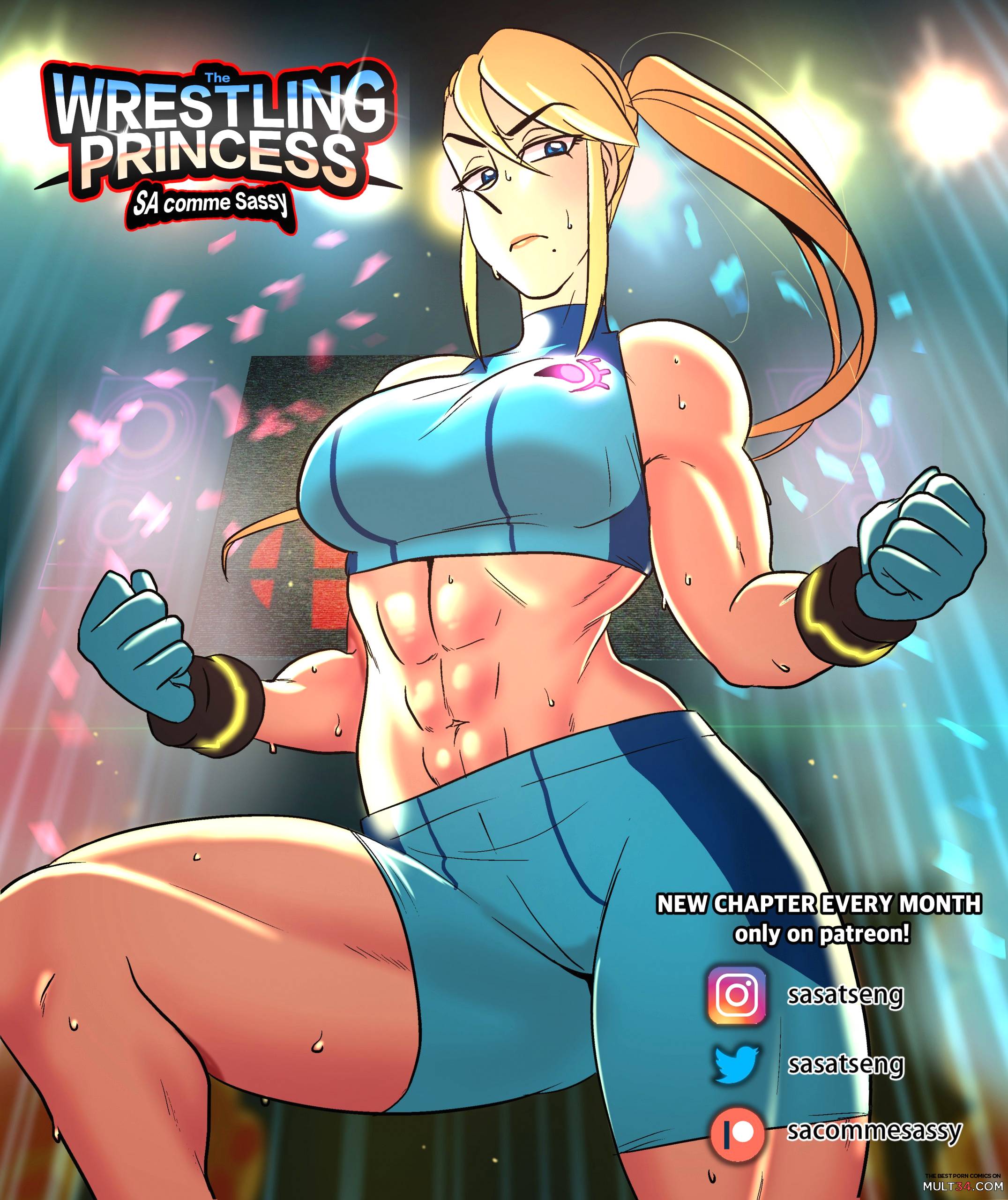 Wrestling Princess 1 page 17