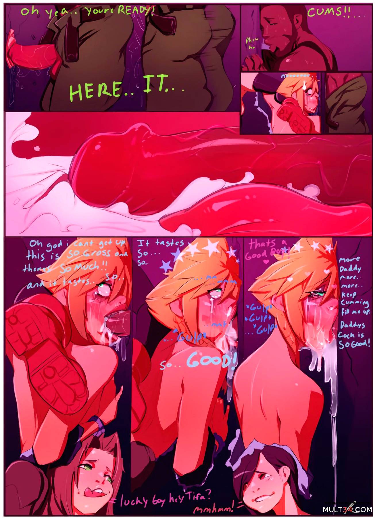 Cloud at the glory hole page 4