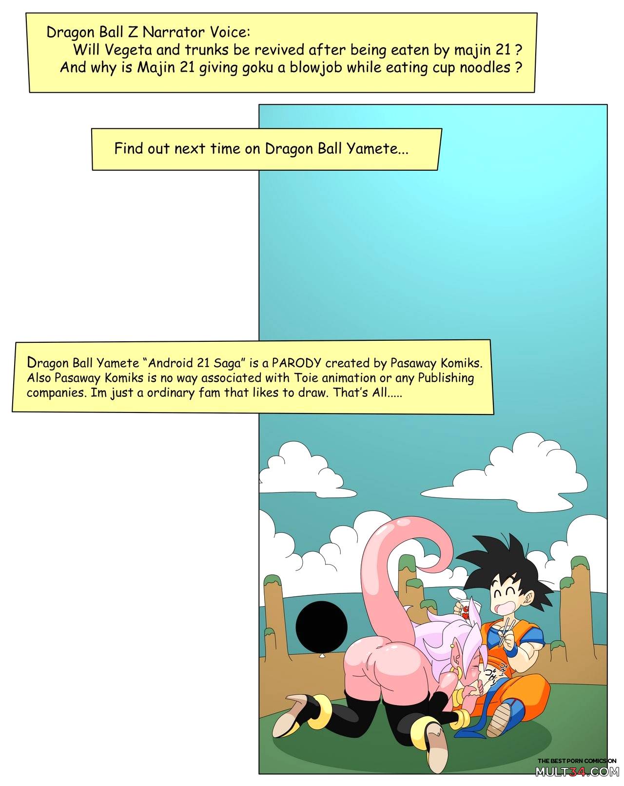 Dragon Ball Yamete: Android 21 Saga page 39
