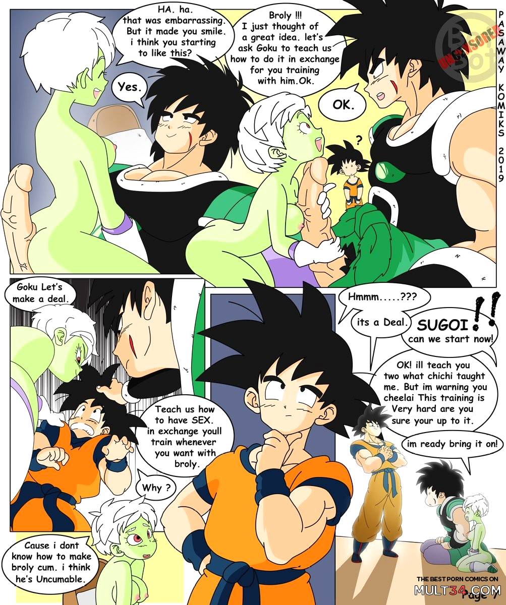 Dragon Ball Yamete: Cheelai's Saga page 16