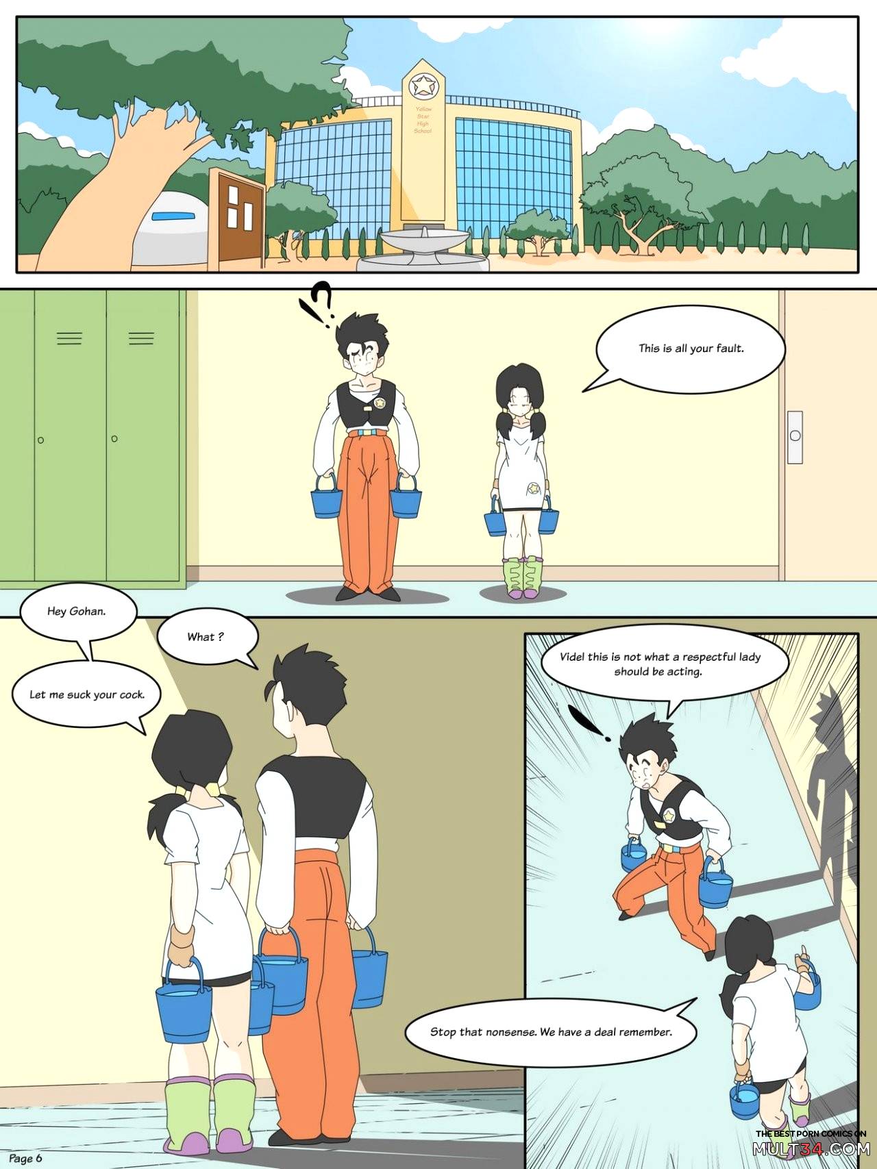 Dragon Ball Yamete: Romantic Hentai Comedy page 12