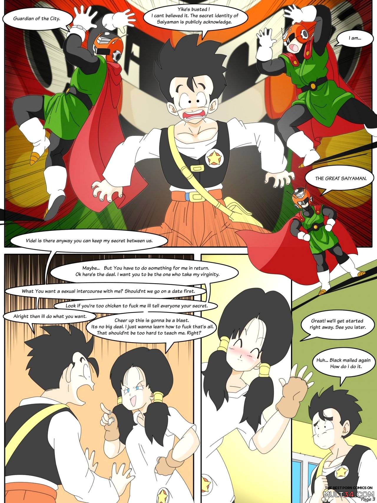 Dragon Ball Yamete: Romantic Hentai Comedy page 9