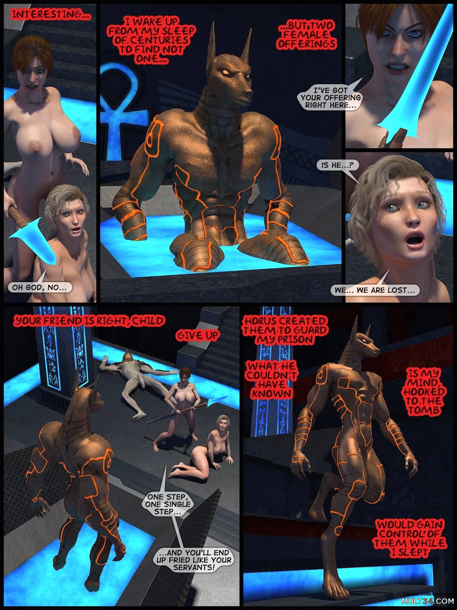 Lara Ryder at the Anubis Gateway page 43