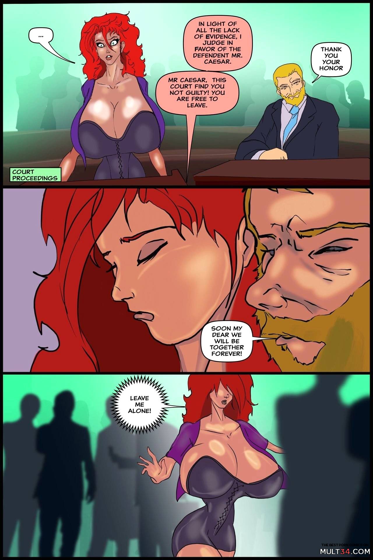 Mary Jane Watson in Caesar the Conquer page 4