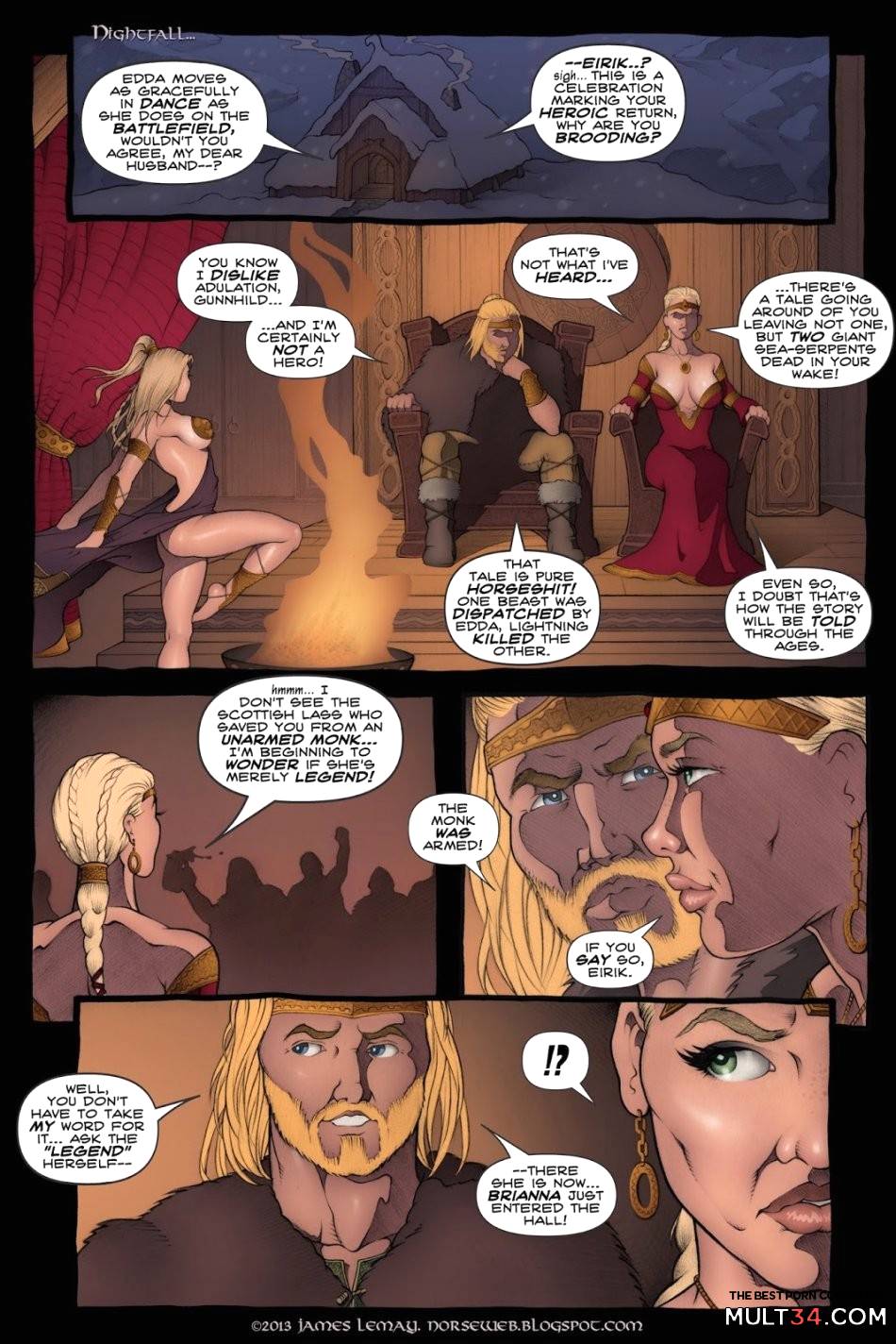 Norse: Dawn of The Shield Maiden 3 page 13