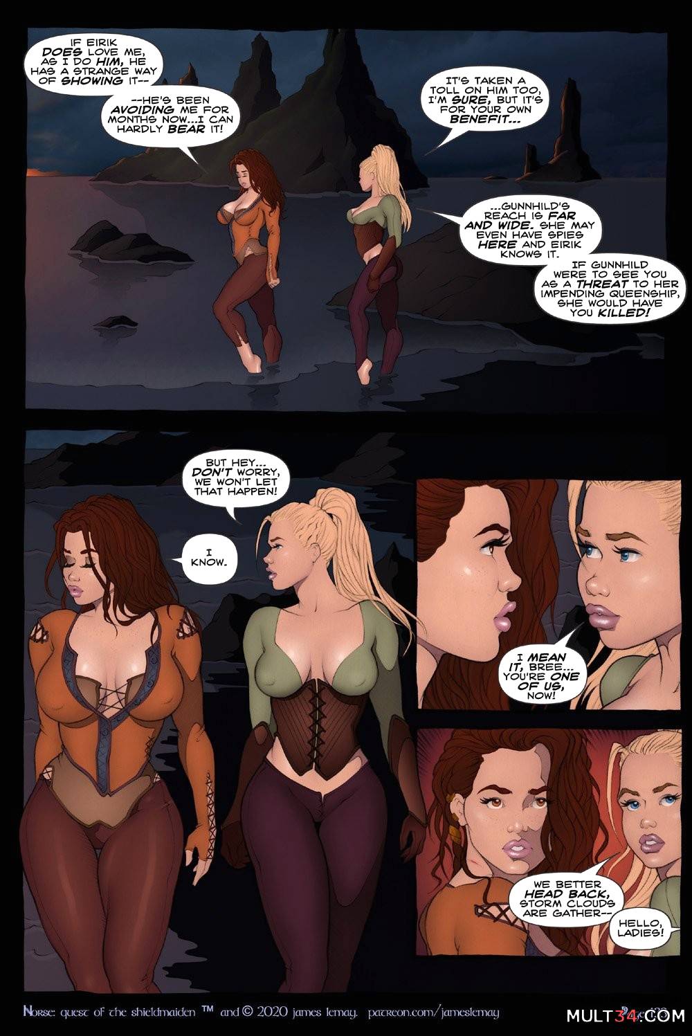 Norse - Quest of the Shield Maiden page 134